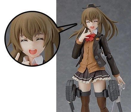 艦隊これくしょん -艦これ- figma 熊野改二 特典「目閉じ笑顔」付き