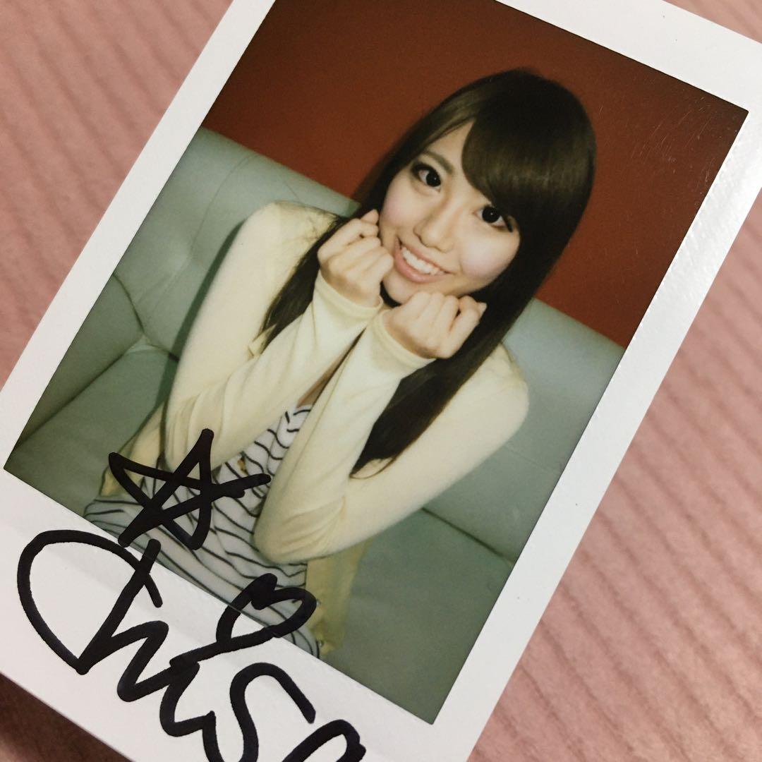 星野千紗 直筆サインチェキ
