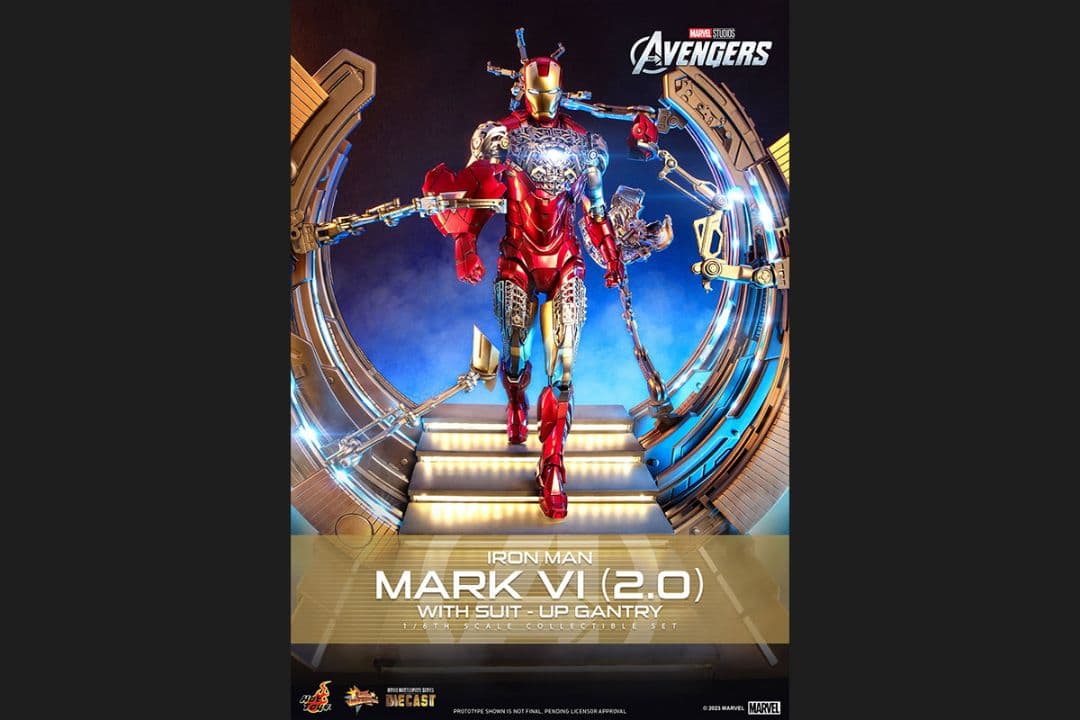 ホットトイズ アイアンマン・マーク6 （2.0版）［パワードスーツ