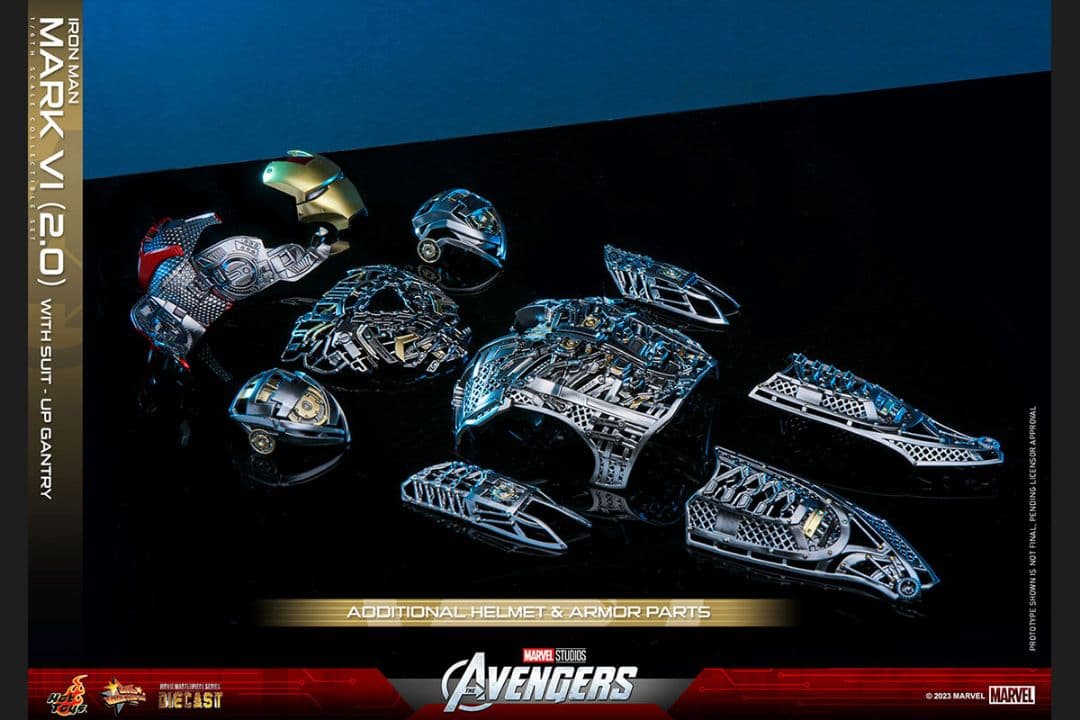 ホットトイズ アイアンマン・マーク6 （2.0版）［パワードスーツ