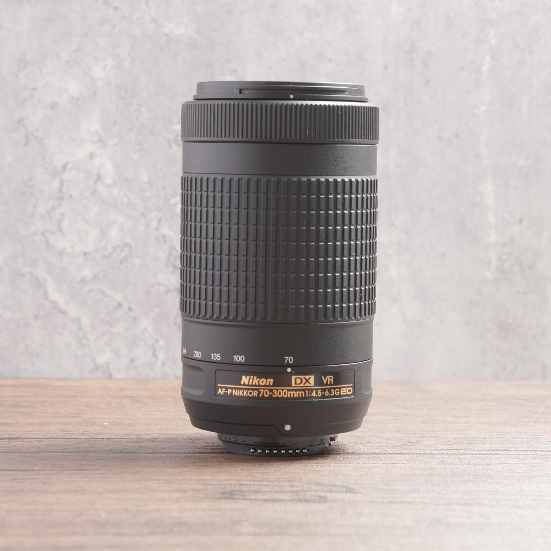 美品✨イベントに✨Nikon AF-P NIKKOR 70-300㎜ 886-2