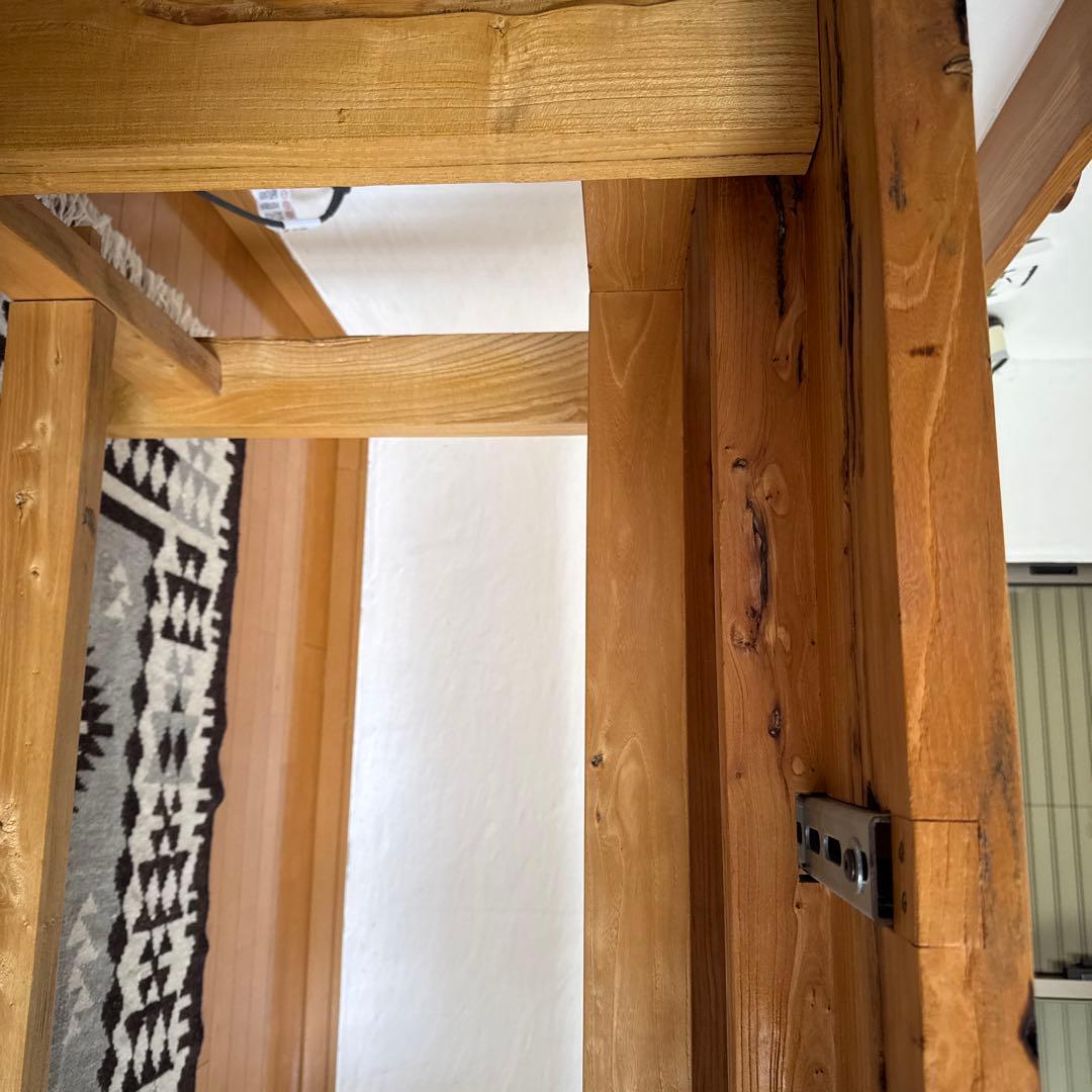 楡古材ダイニングテーブル　天板のみ