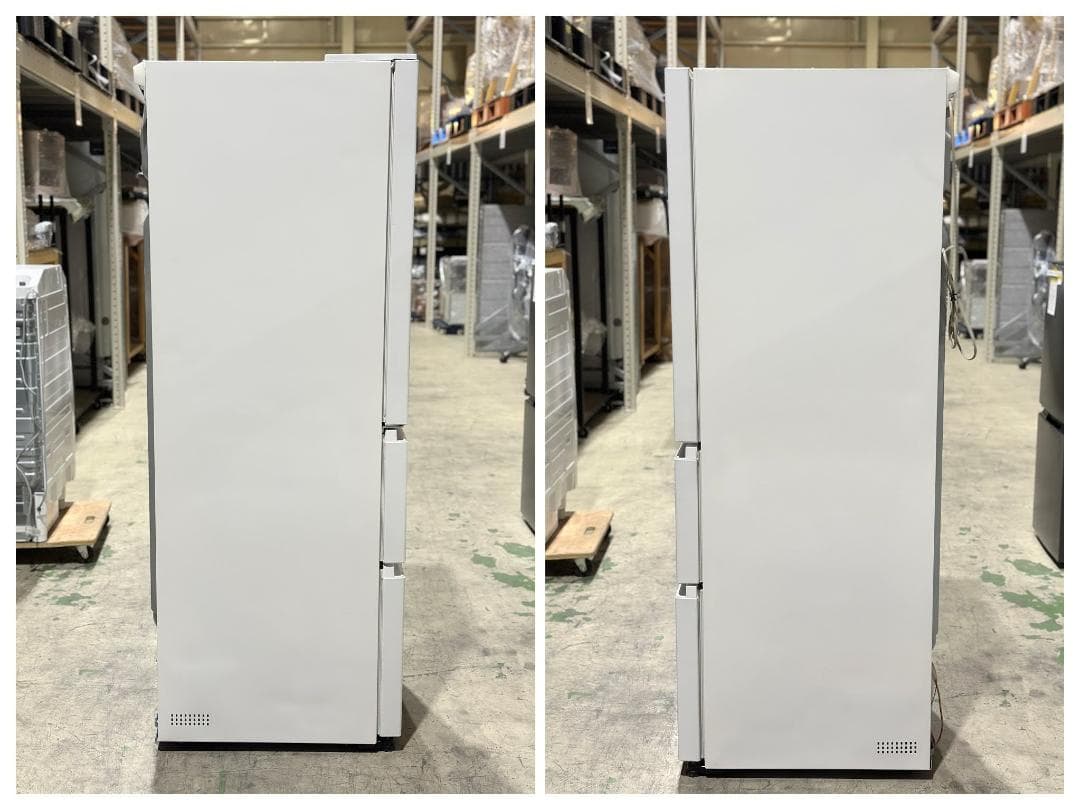 ■日立■3ドア冷蔵庫　R-V32TVL(W)　315L　ホワイト　2023年製