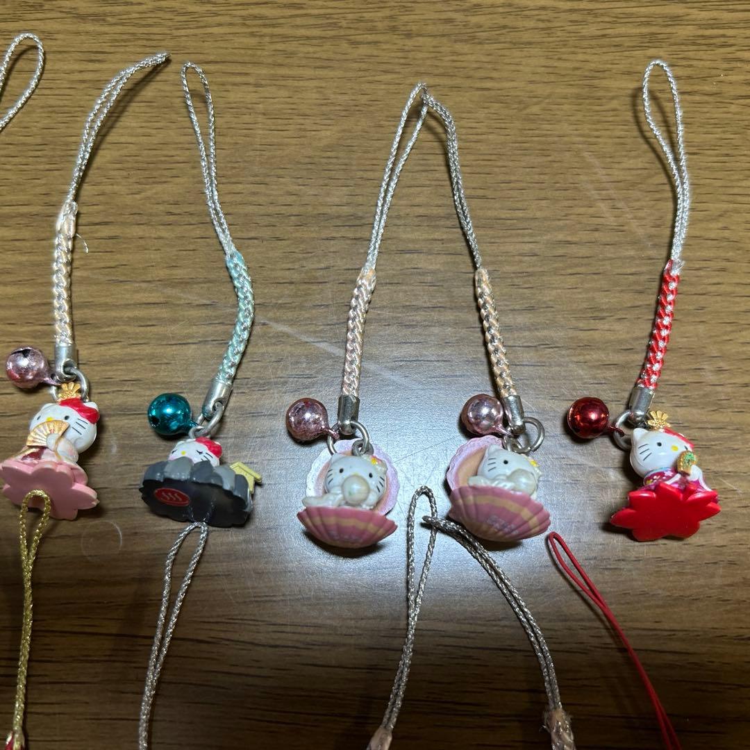 キティちゃん♡ご当地キーホルダー♡ご当地ストラップ♡根付け♡難あり16点セット