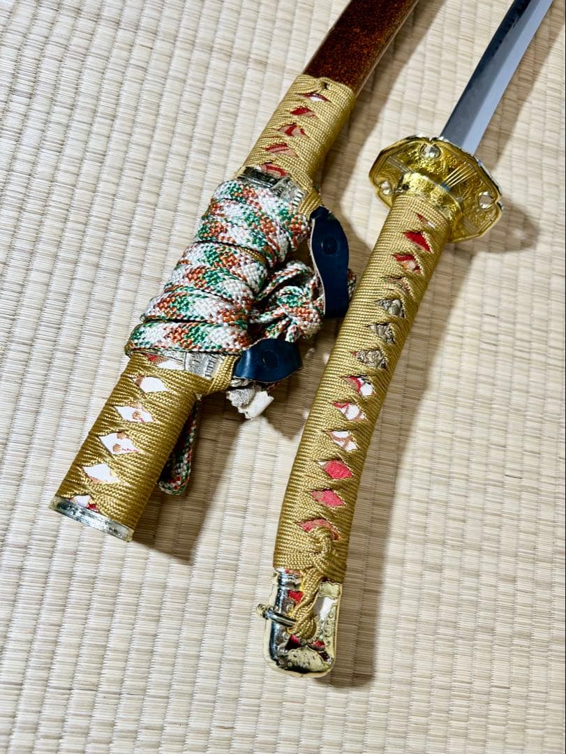 模造刀 陣太刀 ※華やかな下緒付き！