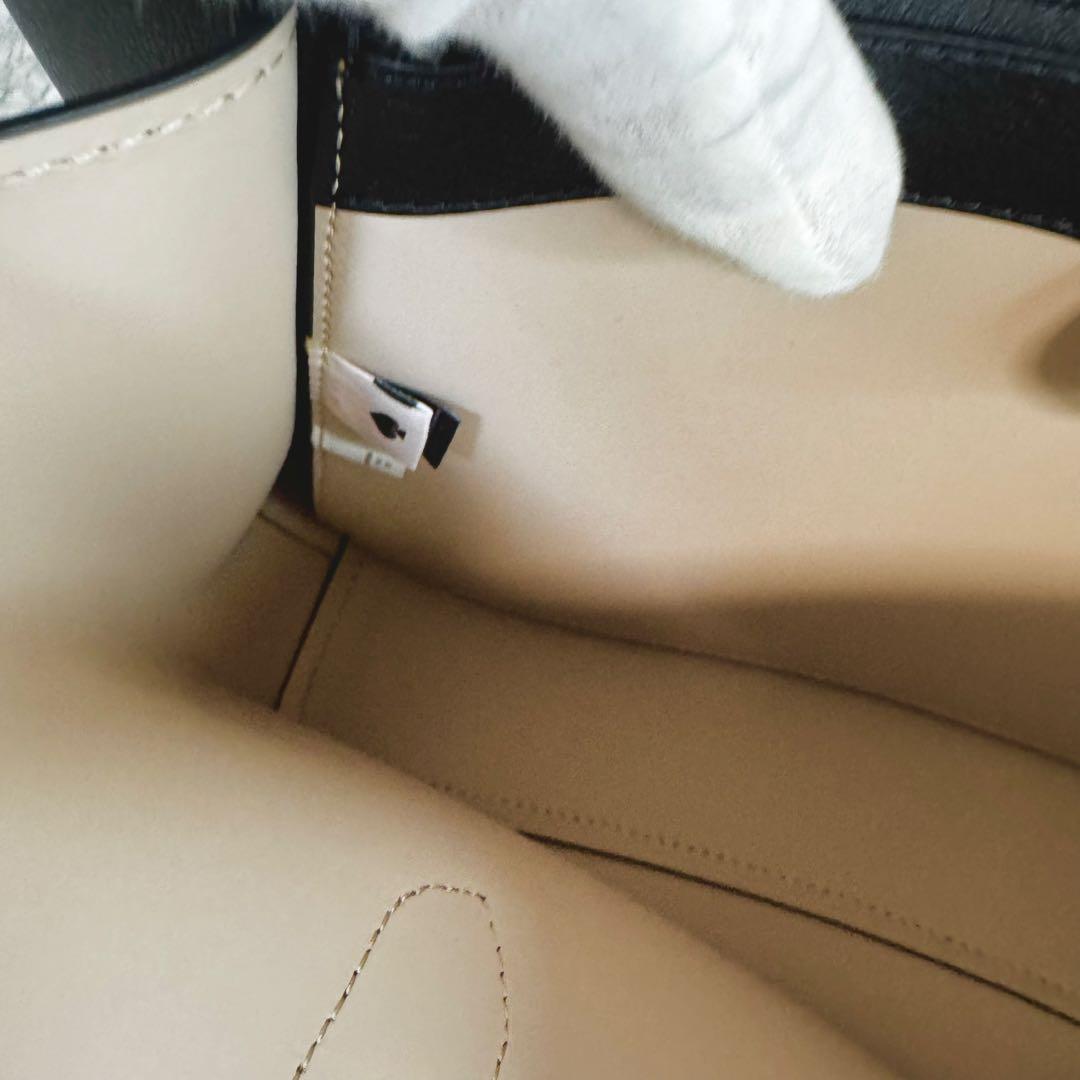 【極美品】　ケートスペード　トートバッグ　ショルダーバッグ　2way レザー　黒