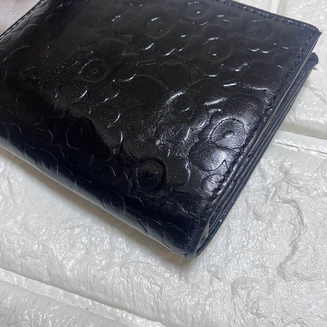 marimekko マリメッコ　二つ折り　ブラック　財布