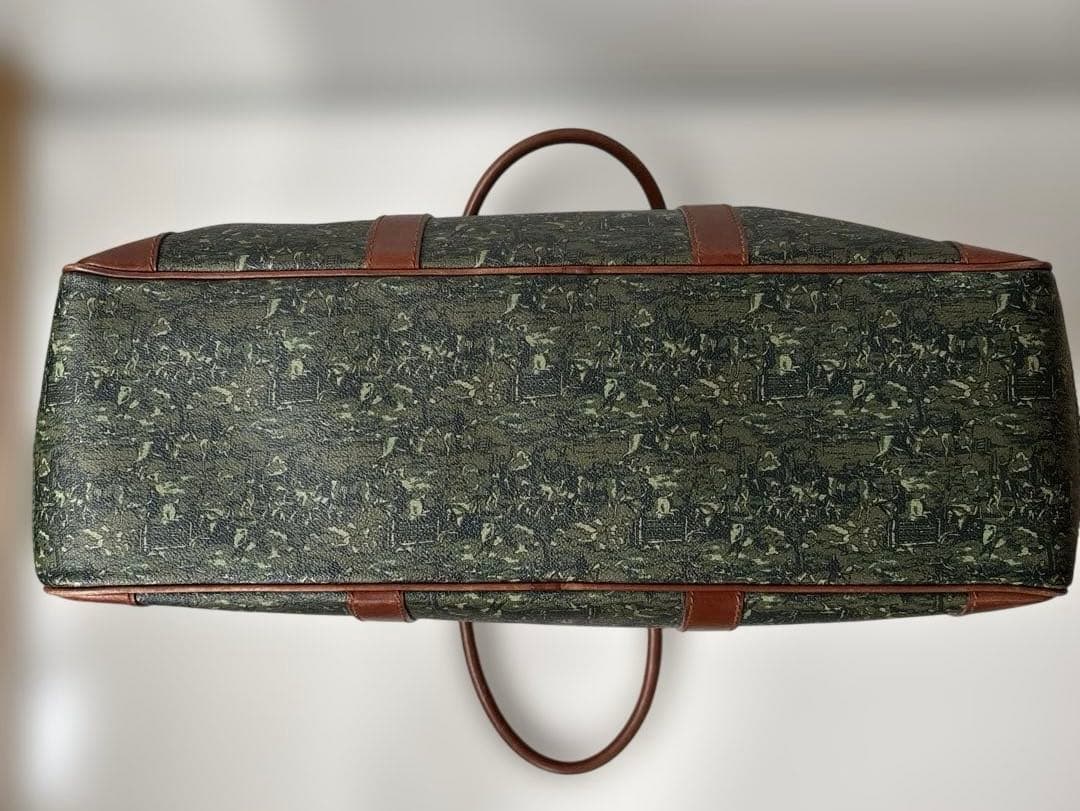 柄希少・廃盤TANINO CRISCIボストンバッグ グリーン新品・未使用＊