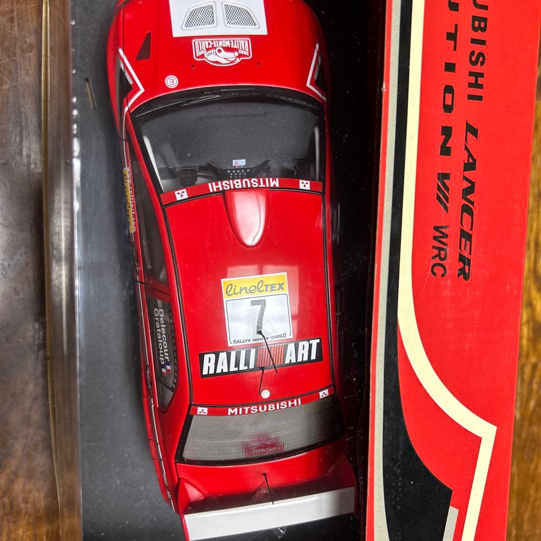 オートアート 三菱ランサーエボリューションWRC 1/18ミニカー