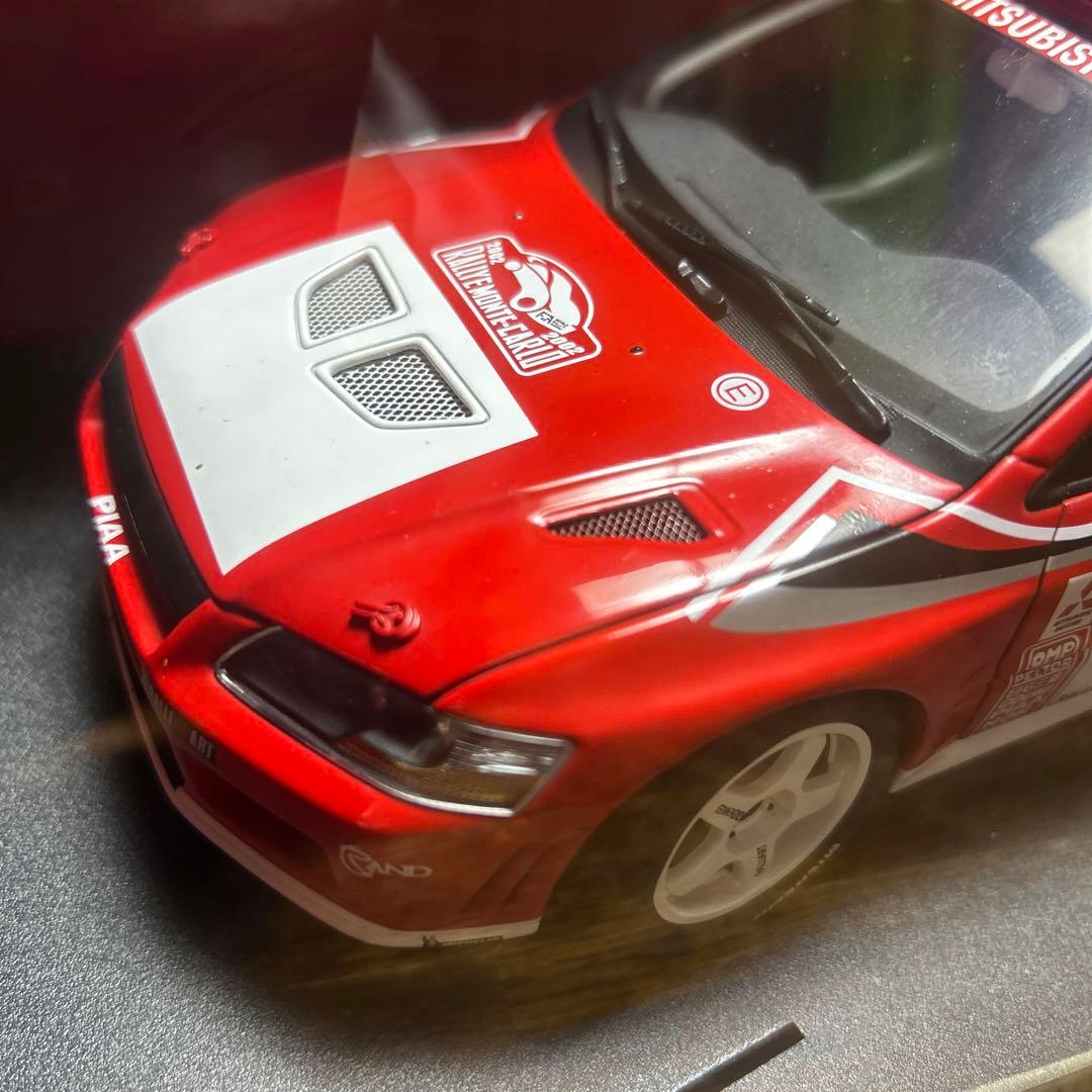 オートアート 三菱ランサーエボリューションWRC 1/18ミニカー