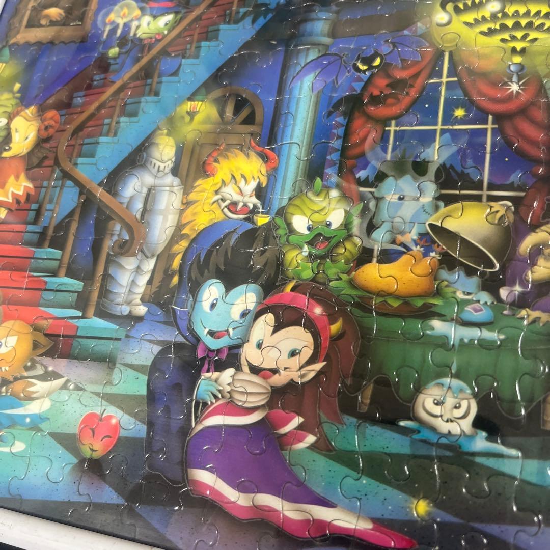 激レア★リリカル　モンスター　ジグソーパズル　ドラキュラ　館　屋敷　平成　レトロ