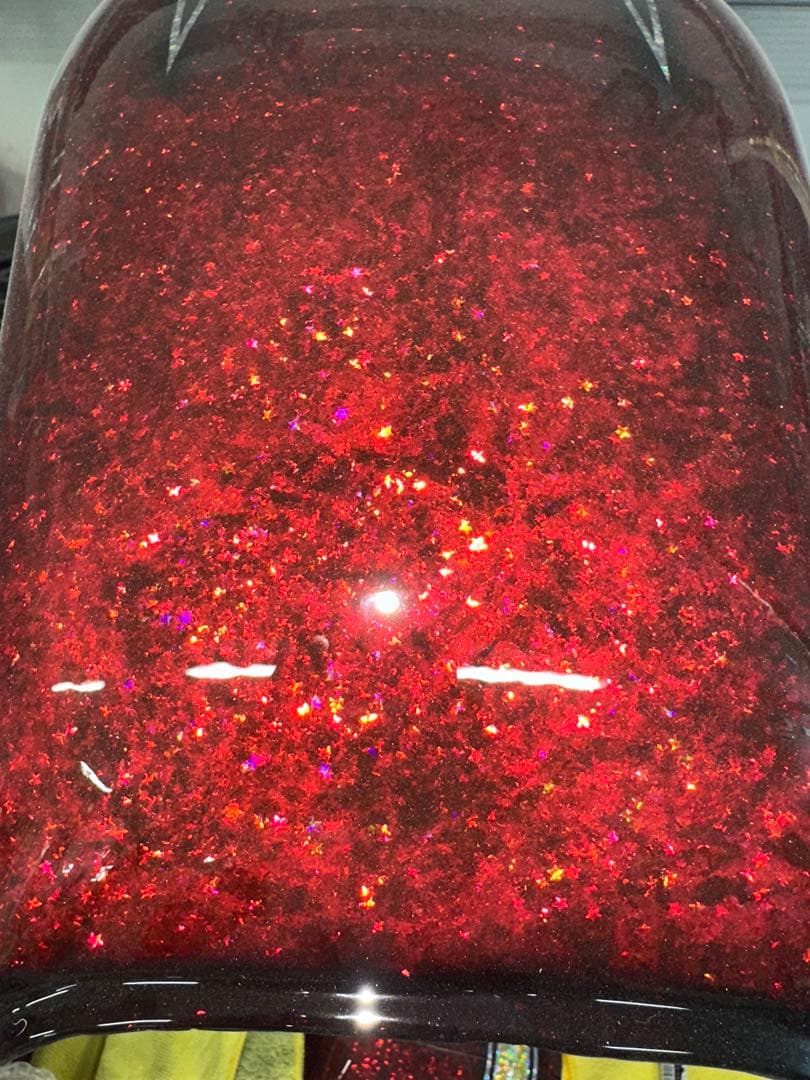 塗りたて！GS400外装セット⭐︎E2ライン激ラメスターレインボー