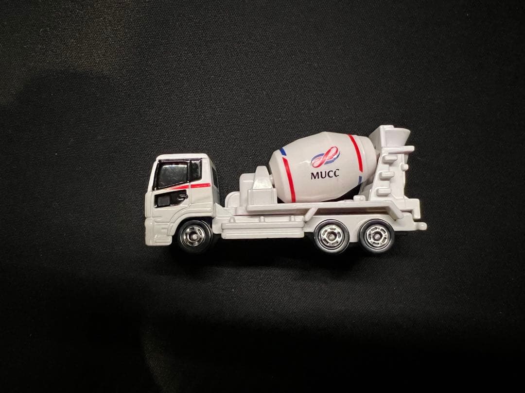 【非売品】三菱コンクリートミキサー車 ミニカー 2台セット