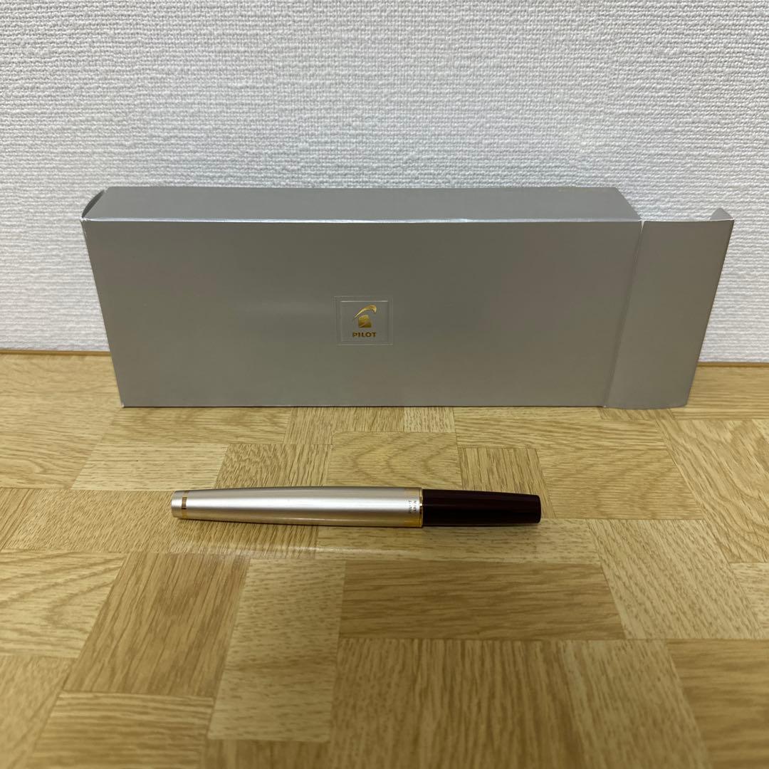 パイロット エリート ディープレッド ペン先 F（細字） 廃盤 インク11