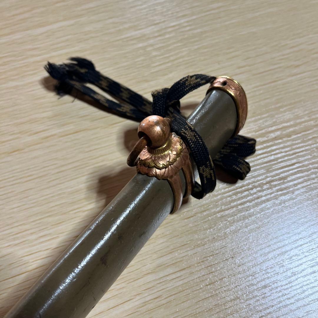 橋*様 軍刀　模擬刀　鞘　鍔　柄