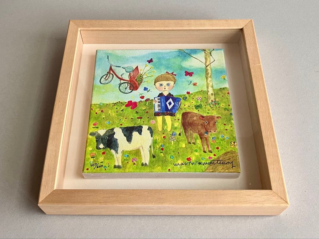 マリーニモンティーニ キャンバスプリント 版画 アコーディオン