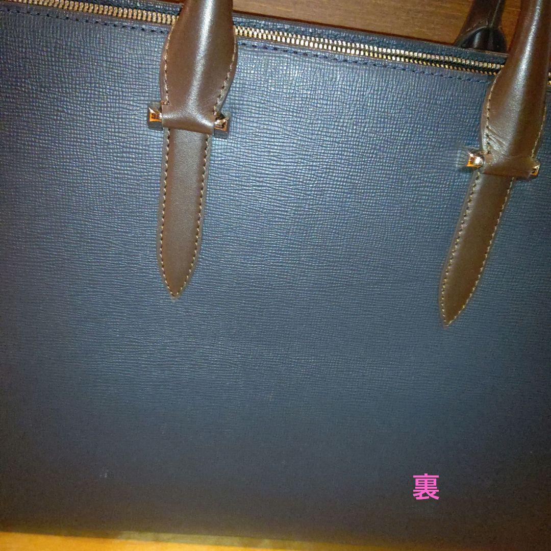 タケオキクチ 2WAY ビジネスバッグ スパーダ ネイビー