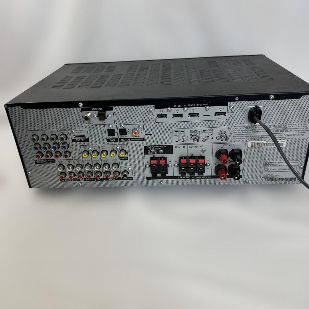 SONY STR-DH710 7.1ch AVアンプ リモコン付2010年製