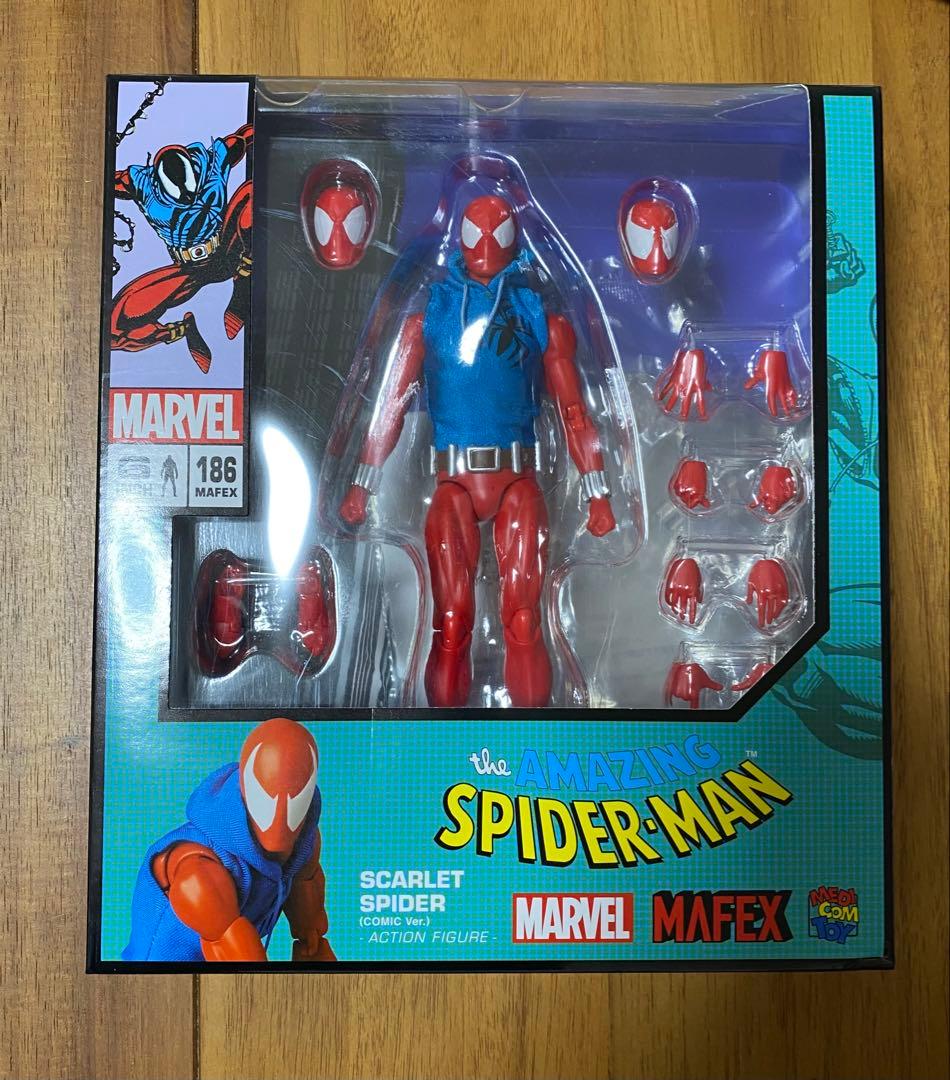 MAFEX スカーレットスパイダー No.186 フィギュア - メルカリ