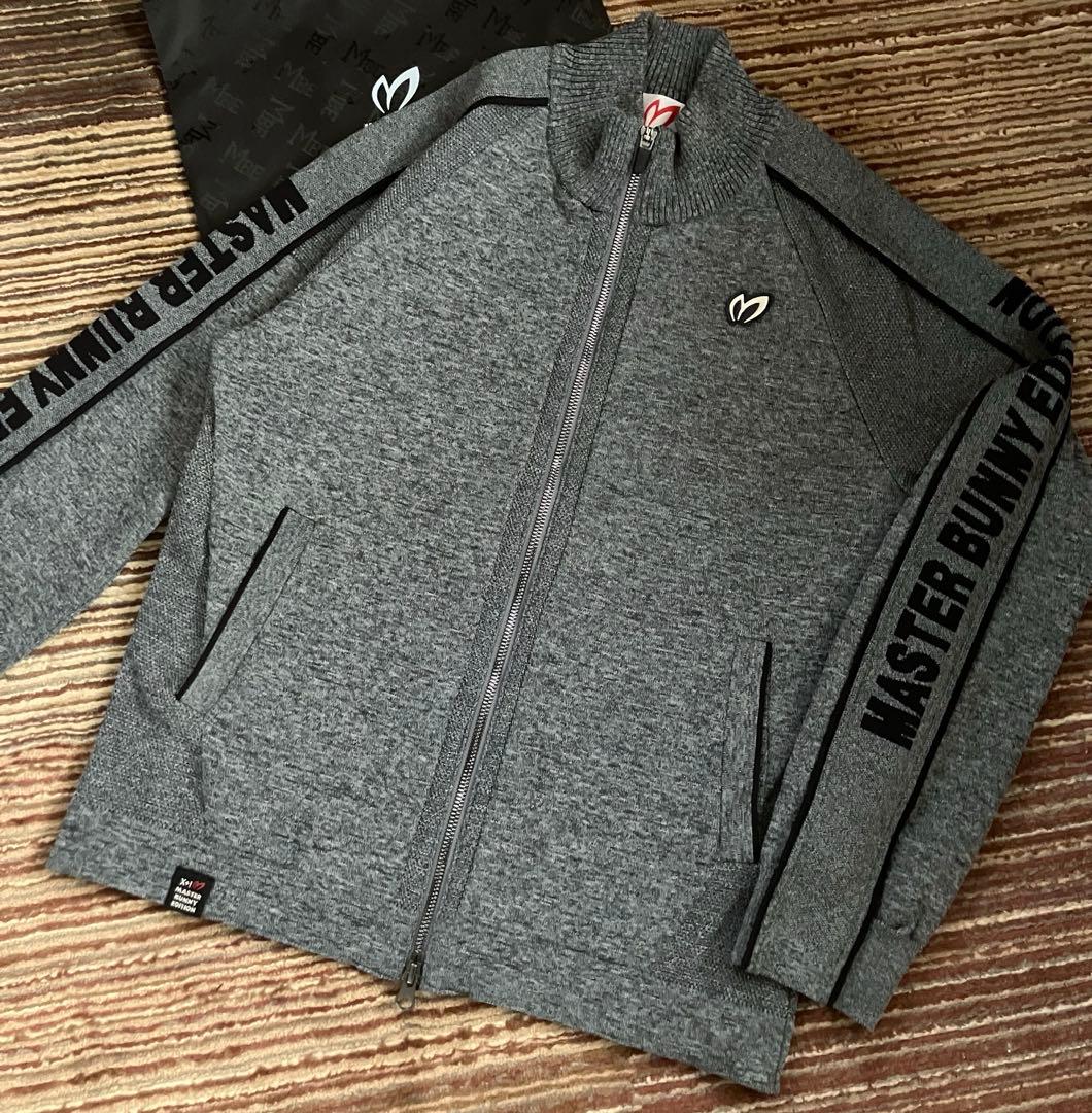 ⭐️極美品⭐️マスターバニー　ジップアップジャケット　ラインロゴ　モックネック
