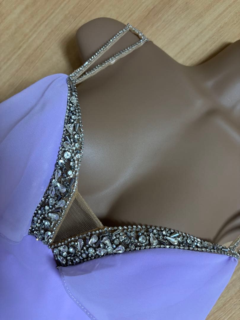 AR23807＊シフォンオフショルダーセットアップドレスlvS