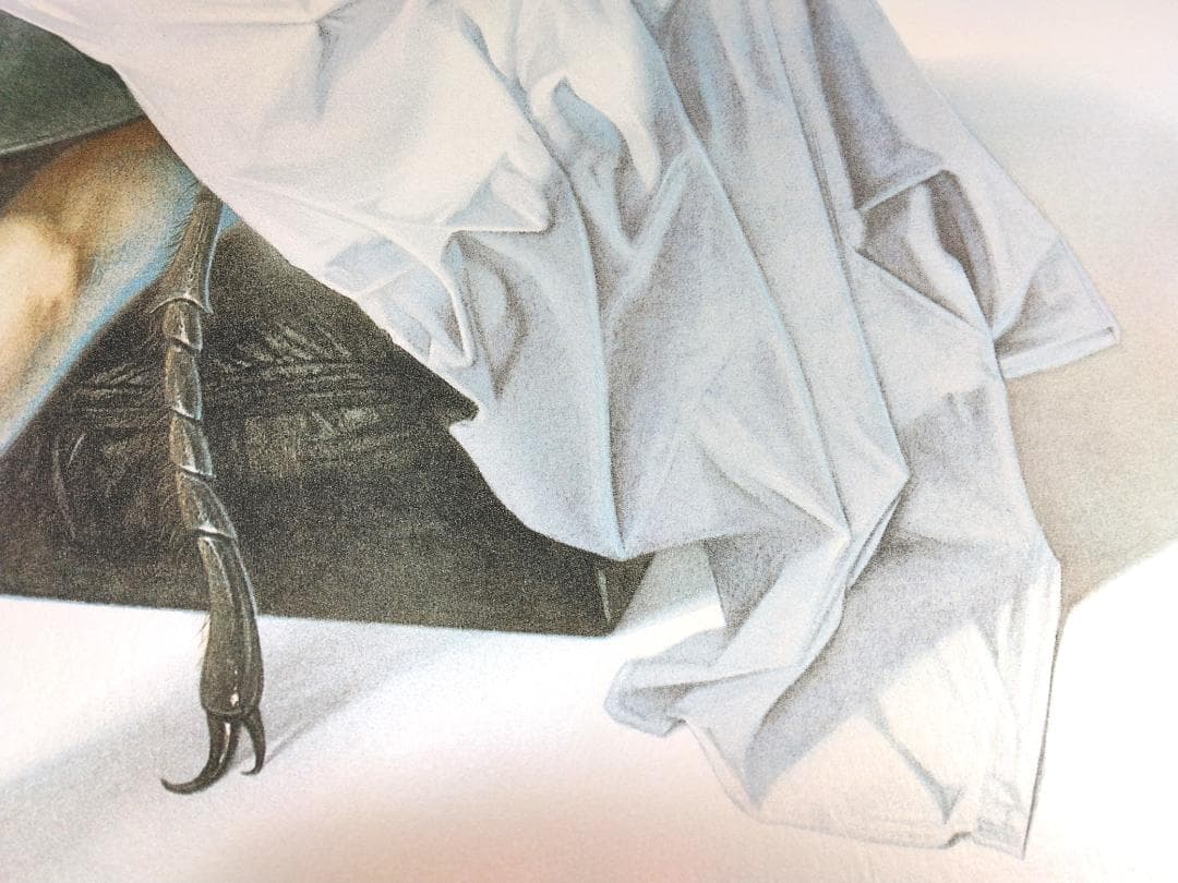 空山基 裸のランチ 14色スクリーン印刷ウィリアムバロウズ フォイル版