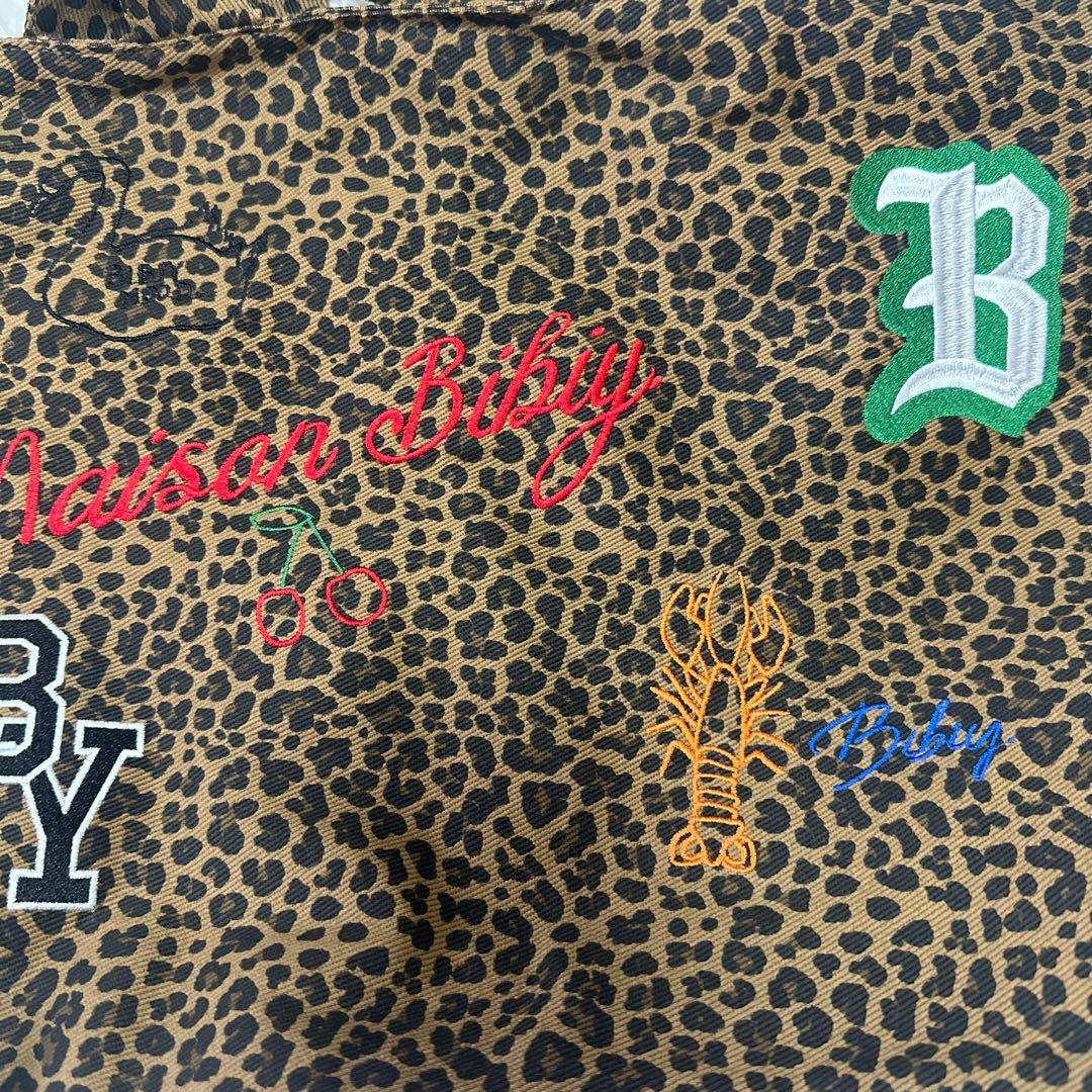 MAISON BIBIY. LEOPARD TOTE 新品未使用タグ付き - メルカリ