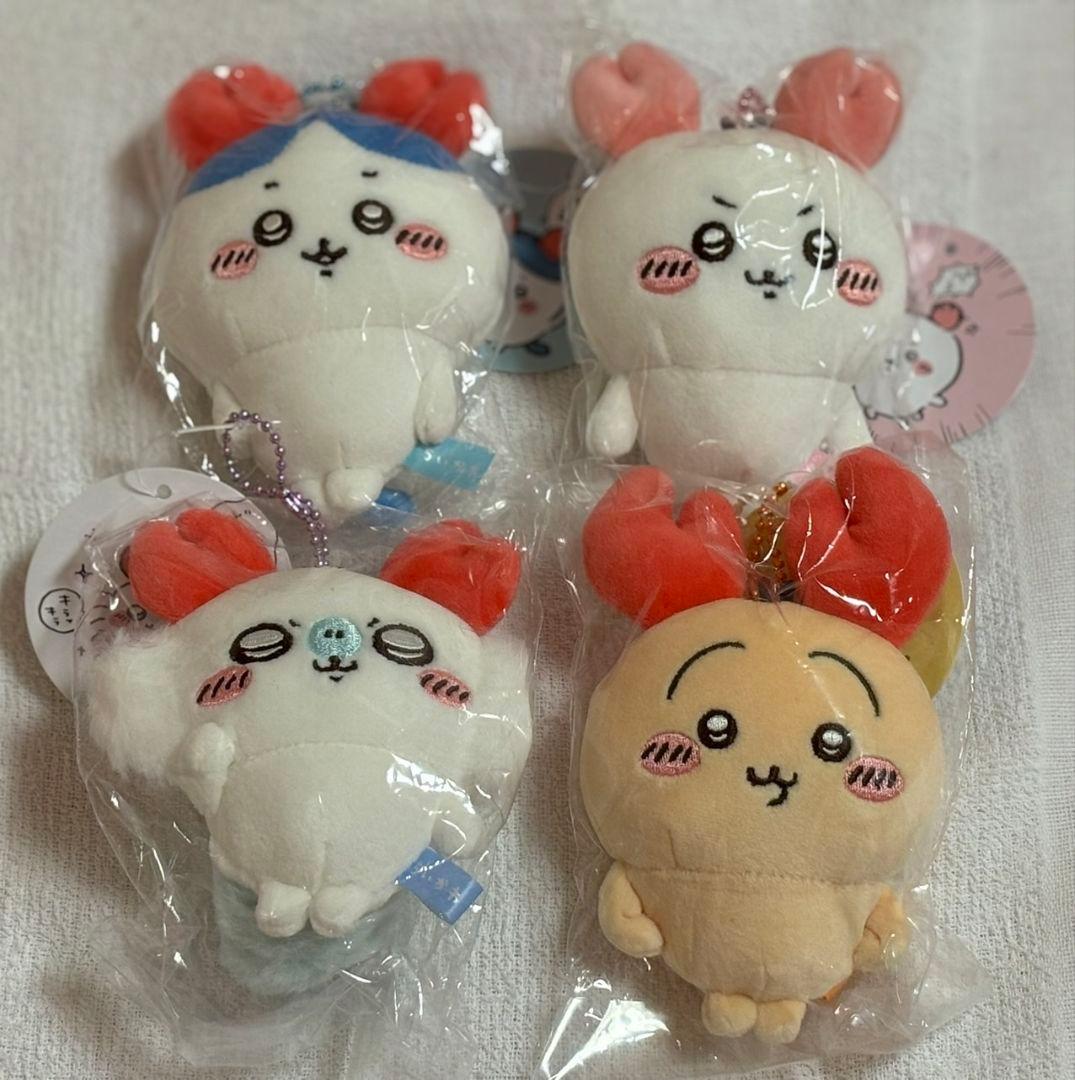 ちいかわカニな マスコット4点タグ付き