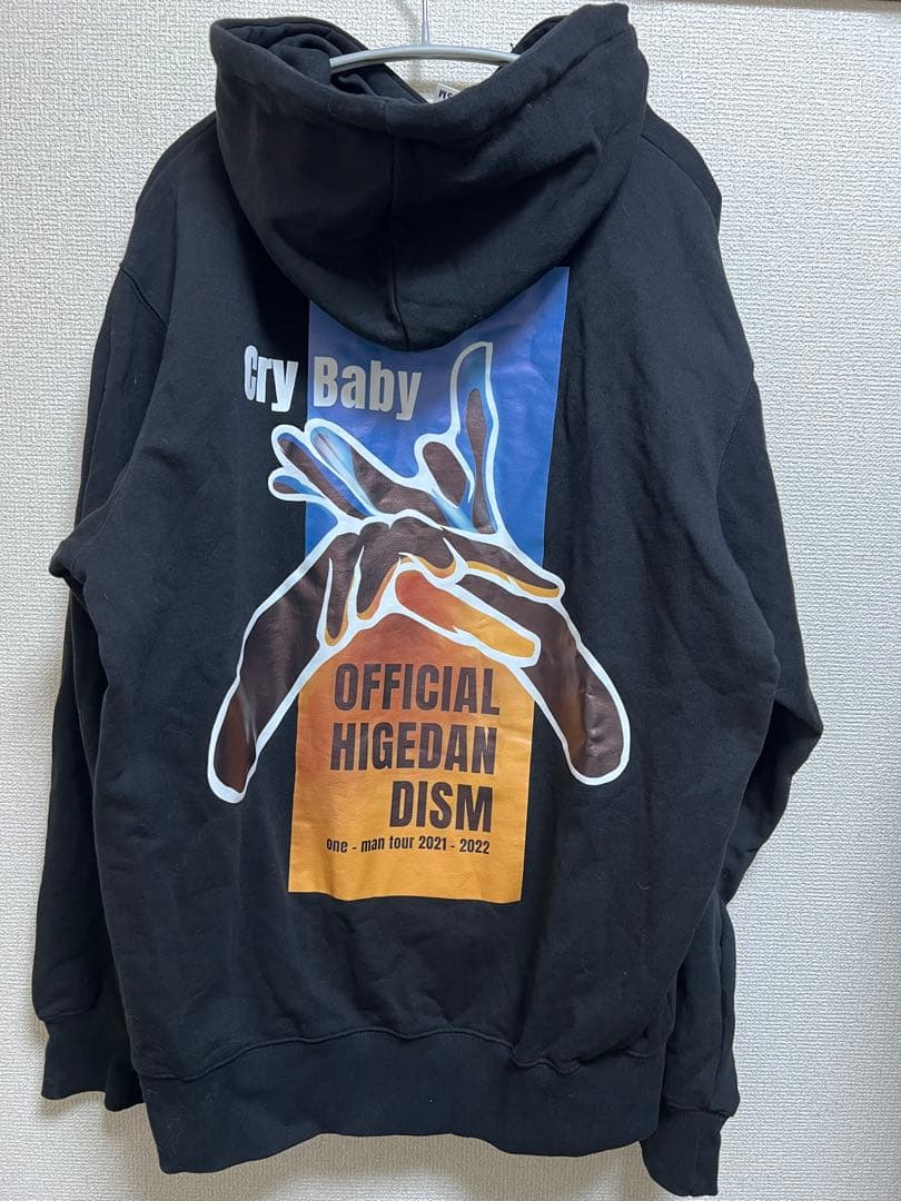 Official髭男dism パーカー Cry Baby クライベイビー XL Official髭男dism パーカー Cry Baby クライベイビー XL