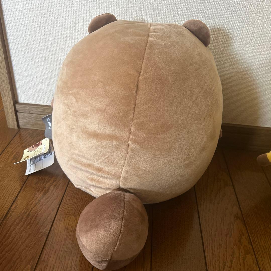 タヌキとキツネもっちぃもっちぃぬいぐるみ M