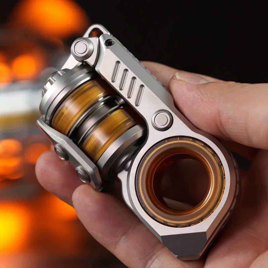 【新品未開封】震旦Sinianフィジェットトイ グレネード型EDCスライダーガン