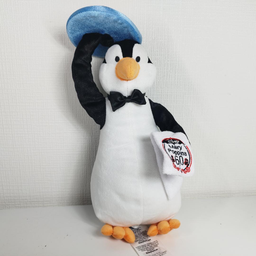 メリーポピンズ 60周年 ペンギンウェイター ぬいぐるみ 新品 人形 h996