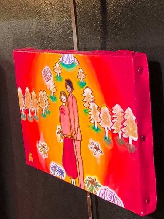 【アクリル画】商品名　「ラブソング」未使用品　限定品