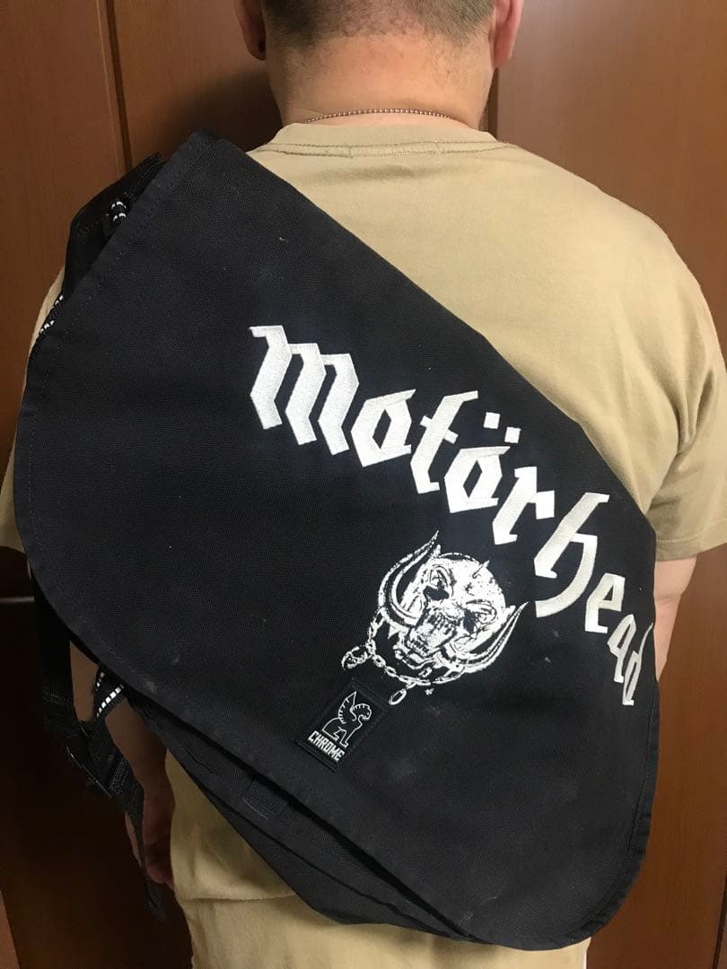 chrome Motörhead メッセンジャーバッグ 黒