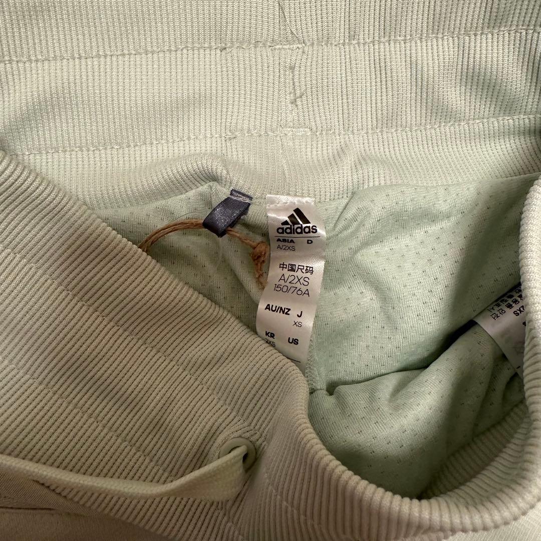 クロップド丈　長袖　フリース　ストレッチ　スカート　セットアップ　XS 秋冬