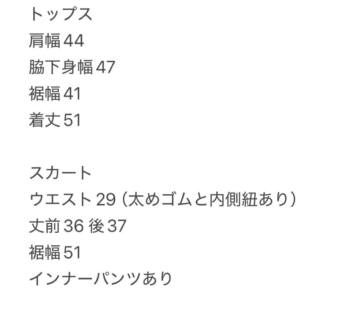 クロップド丈　長袖　フリース　ストレッチ　スカート　セットアップ　XS 秋冬