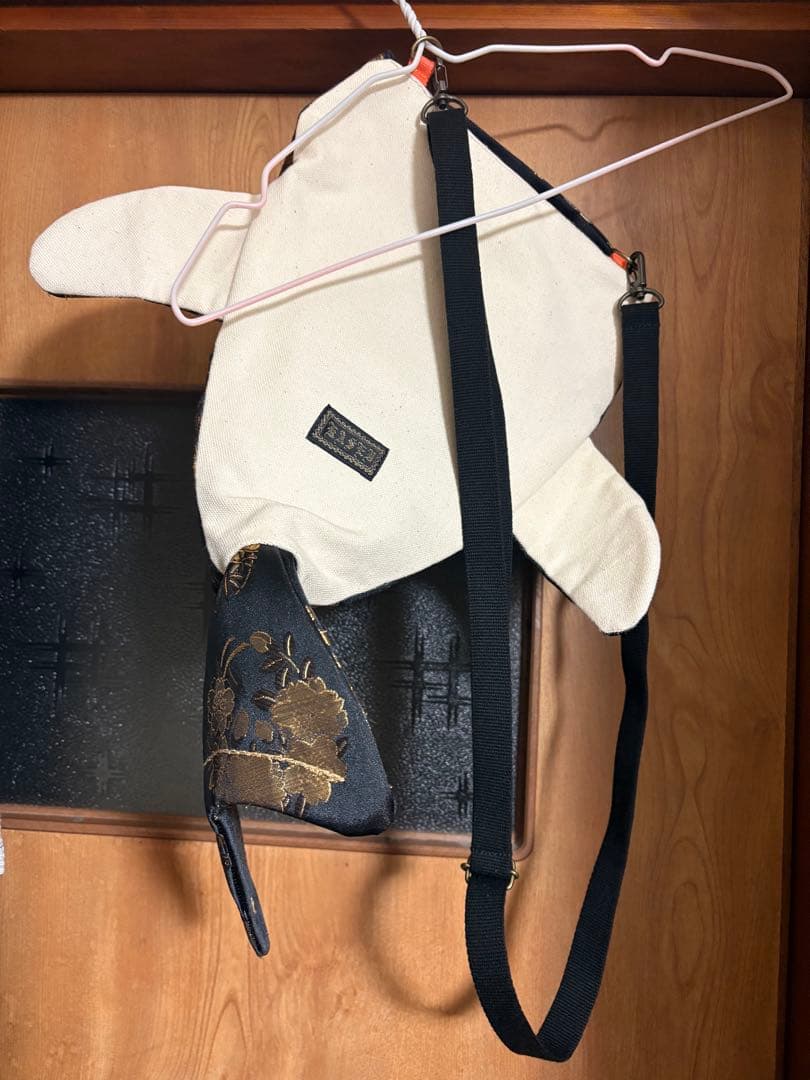 KASEI ユニセックス 小サメ 6+セット 金欄 ショルダーバッグ 日本製