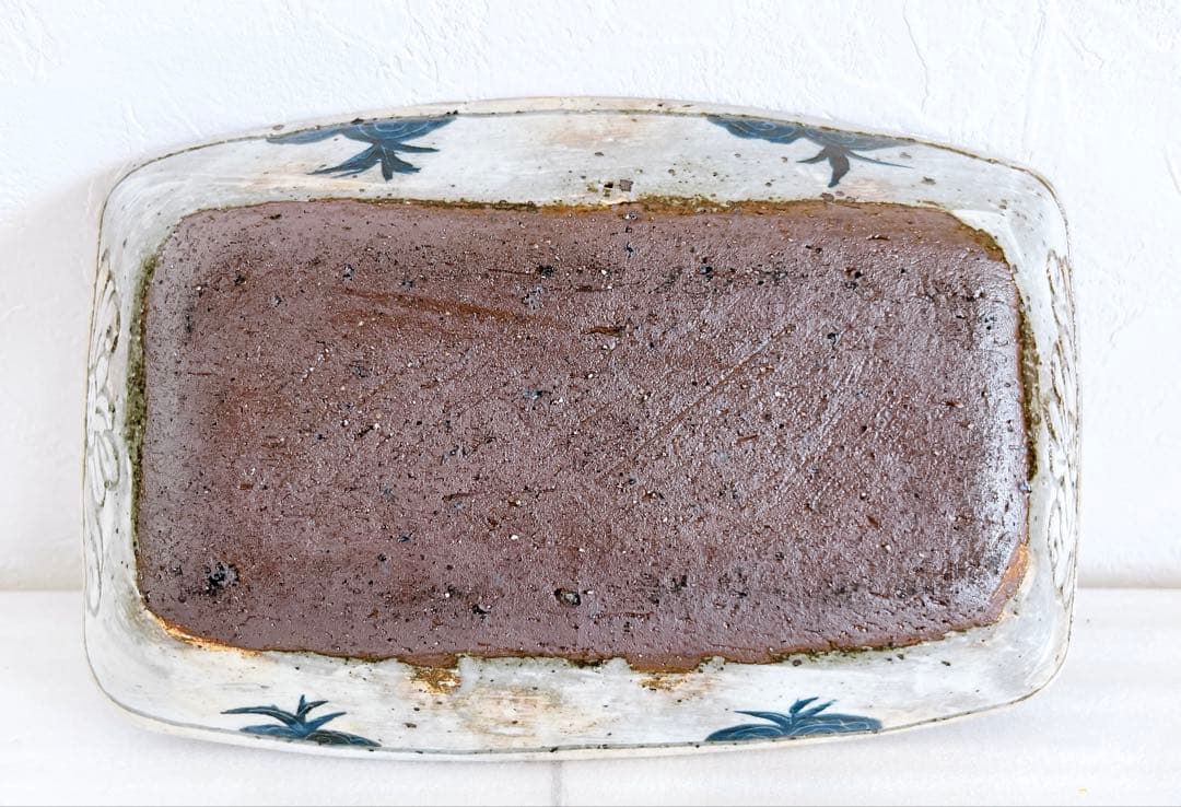 池田省吾 黒掻虎長方皿 粉引 食器 皿 酒器 ぐい呑 酒