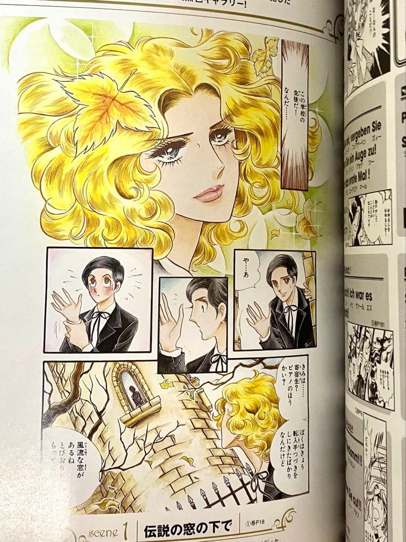 初版】ベルサイユのばらイラスト全集 オルフェウスの窓大事典 池田理代子