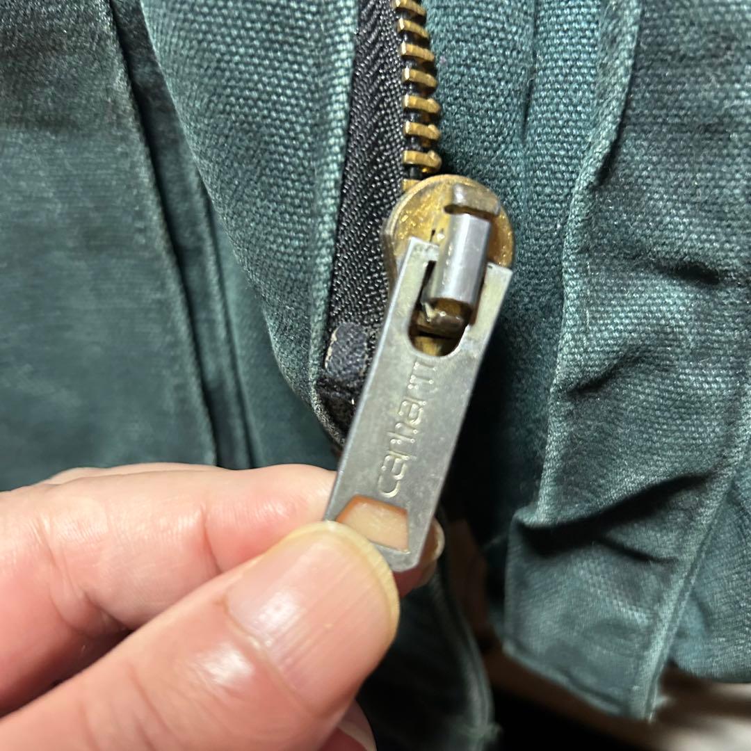 carhartt グリーンワークジャケットLサイズ