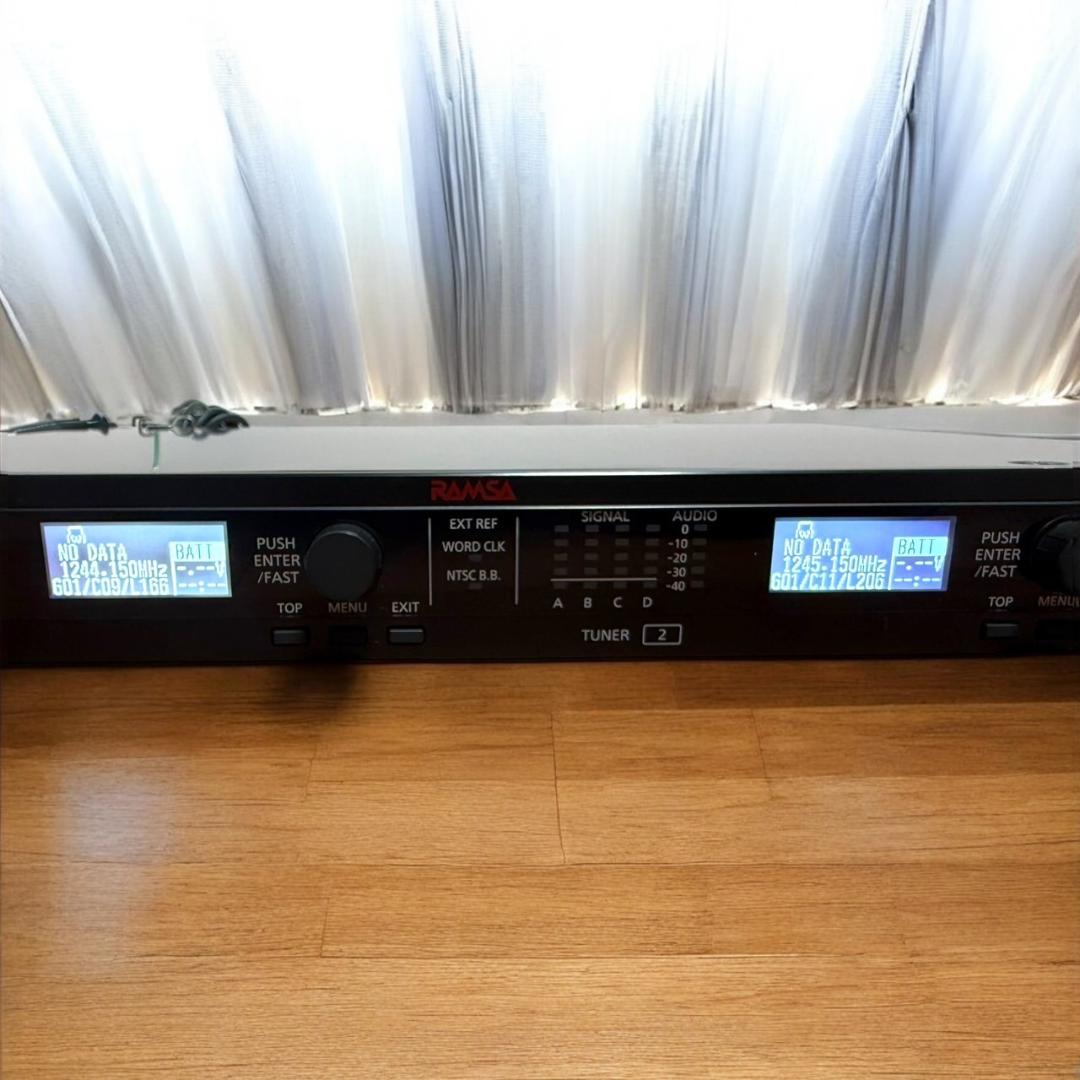 ☆希少品 美品 パナソニック WX-DR120 デジタルワイヤレス受信機 据置型