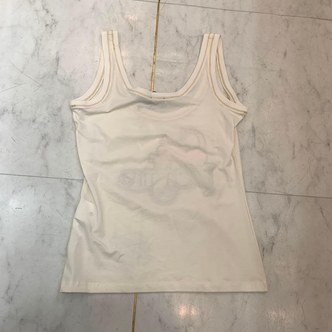 ★未使用品★ドルチェ＆ガッバーナ　タンクトップ　ロゴ Sサイズ　プリント