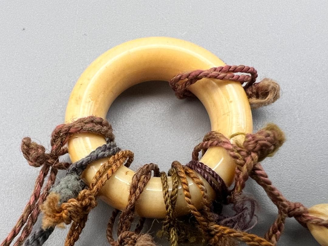 江戸期 レアミニ根付 天然素材 魚 貝 三味線 笛 傘 兎 10点 アンティーク