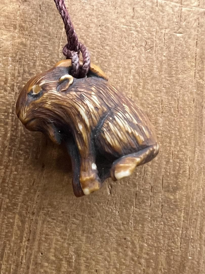 江戸期 レアミニ根付 天然素材 魚 貝 三味線 笛 傘 兎 10点 アンティーク