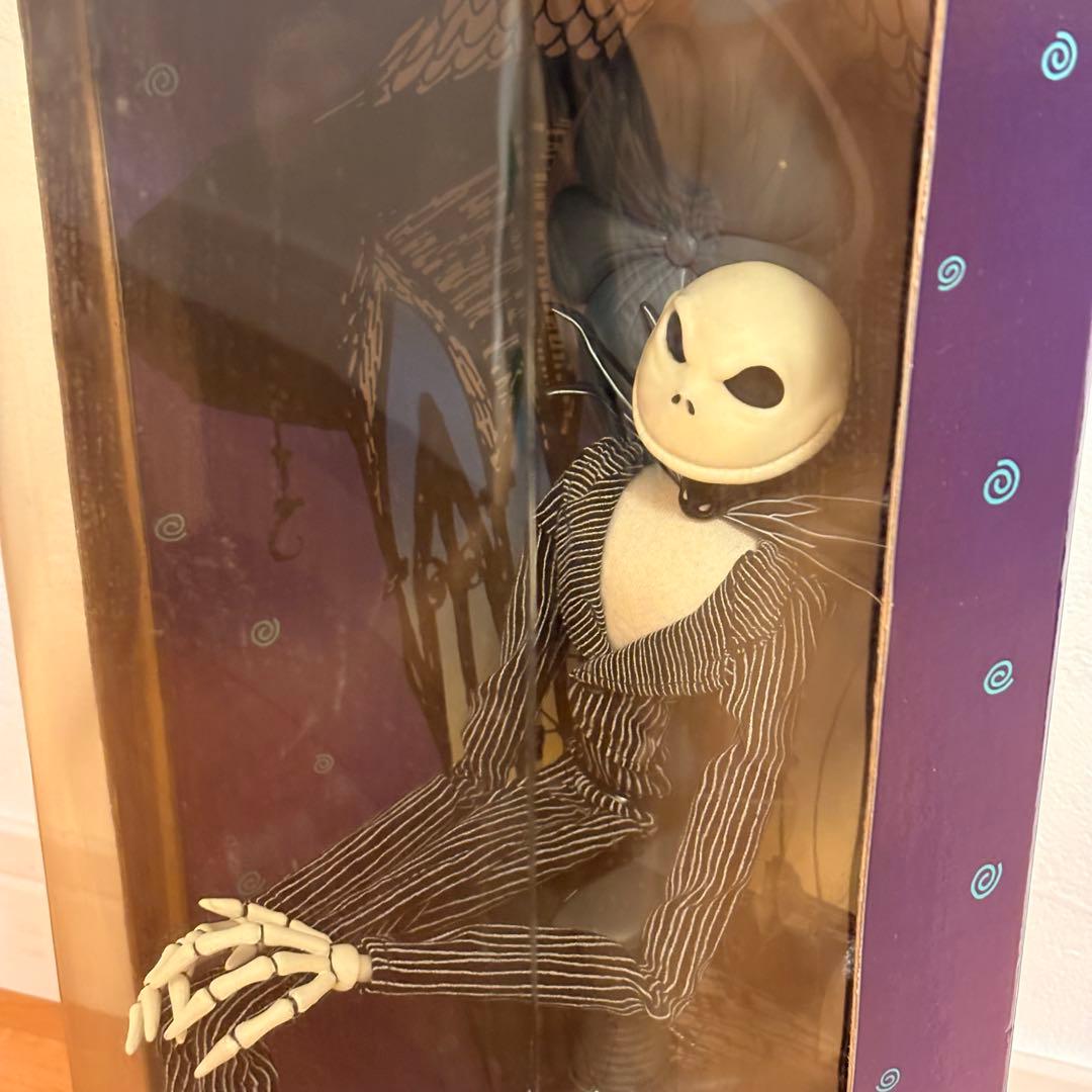 未開封 ナイトメアビフォアクリスマス ジャック フィギュア 椅子に座ったジャック