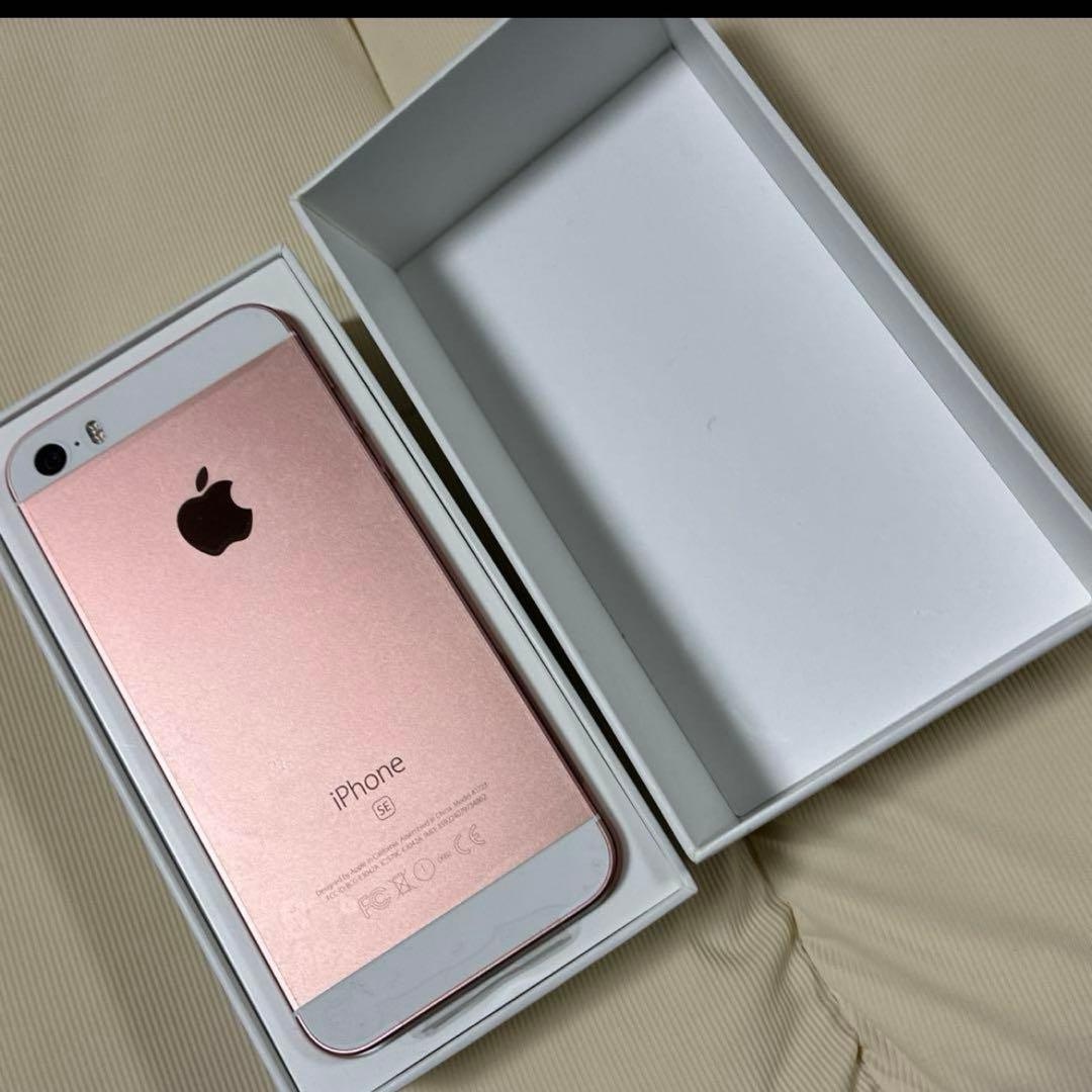 iPhone SE 64GB ローズゴールド NLXQ2J／A SIMフリー 初代Apple iPhone