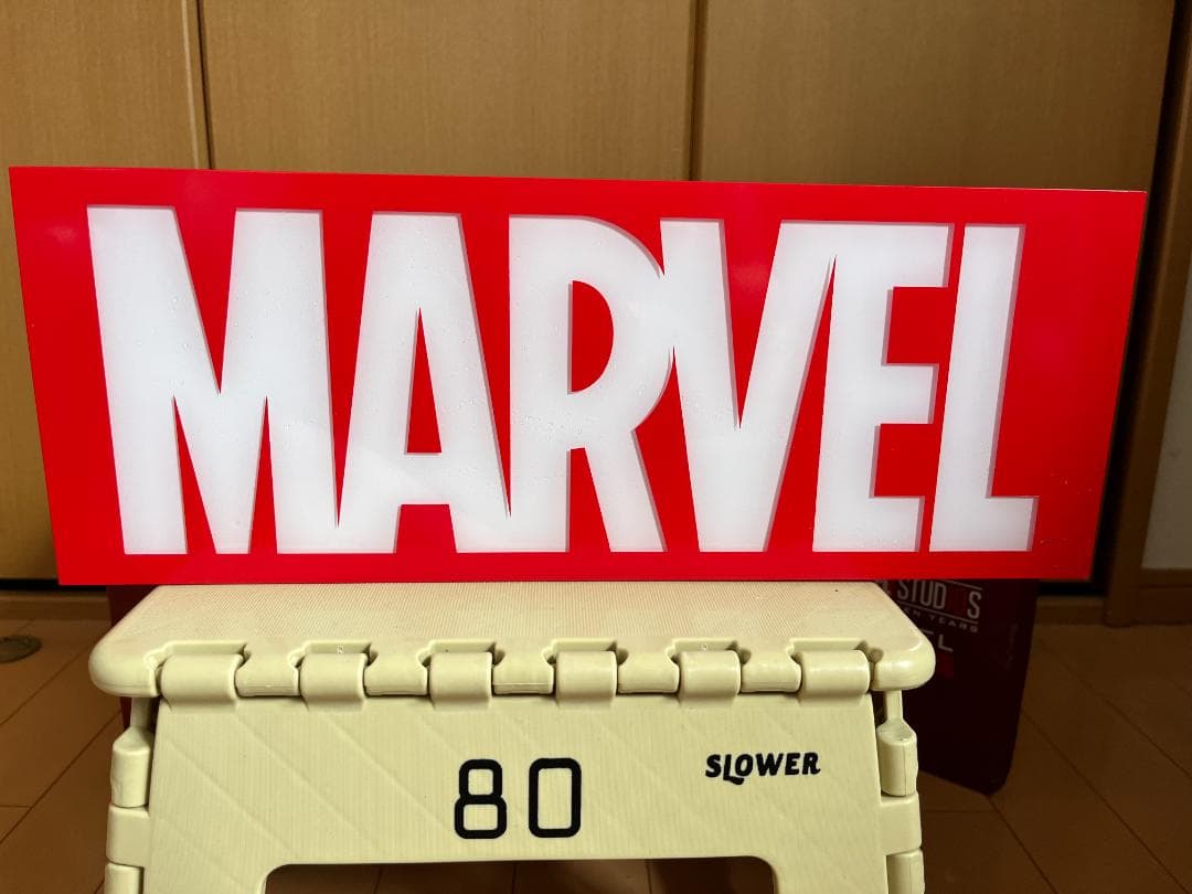 マーベル』ロゴ・ライトボックス トイサピエンス限定 ホットトイズ