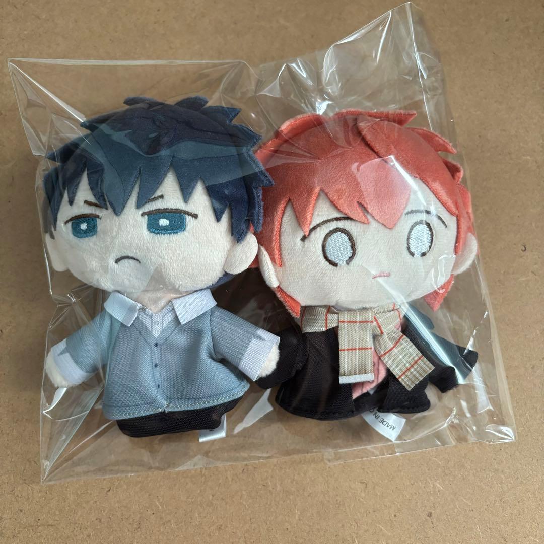 ギヴン ぱぺっとちゃーむ 佐藤真冬 上ノ山立夏セット ぬいぐるみ #497