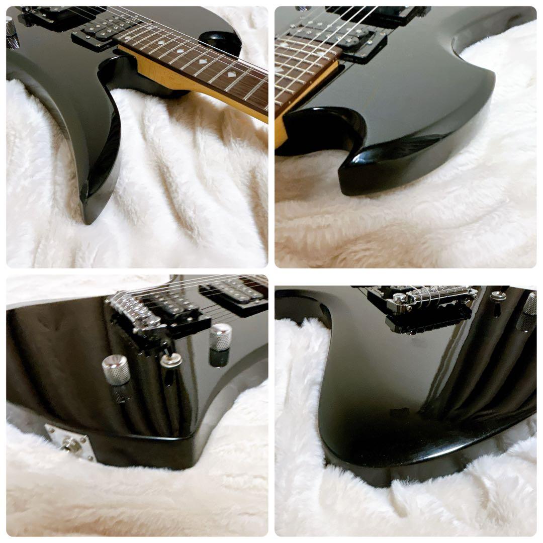 Chatting Bird モッキンバード ブラック 変形ギター エレキギター