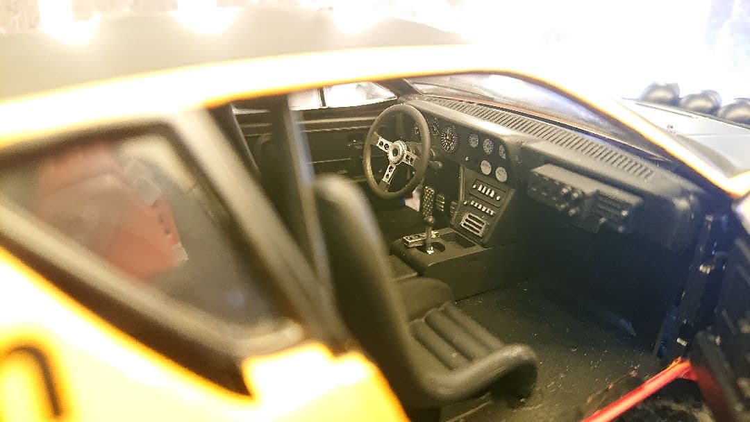 フジミ ルノー スーパー アルピーヌ A310 1/20 プラモデル 完